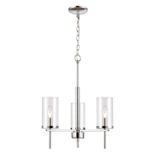 Oakland 19'' Wide 3-Light Chandeliers - Chrome