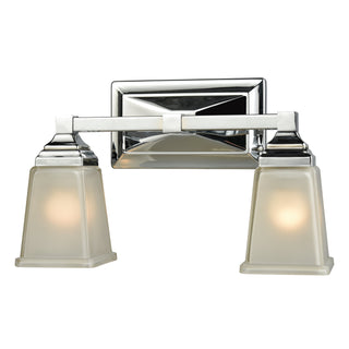 Sinclair 15'' Wide 2-Light Vanity Light - Polished Chrome