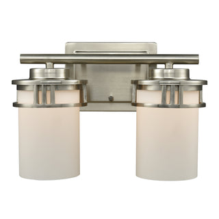 Ravendale 12'' Wide 2-Light Vanity Light - Brushed Nickel