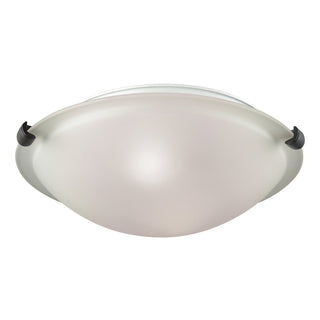 Sunglow 13'' Wide 2-Light Flush Mount - Brushed Nickel