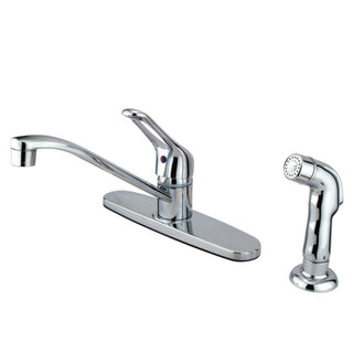 Wyndham Centerset Kitchen Faucet in Polished Chrome