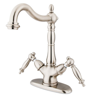 Heritage Vessel Faucet in Brushed Nickel