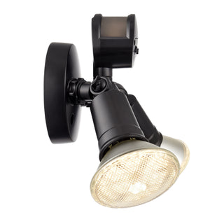 4.75" High 2-Light Outdoor Security Flood Light - Powder Coated Black