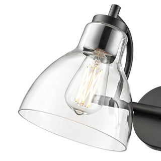 Knightsdale 17.5"  2-Light Vanity - Matte Black