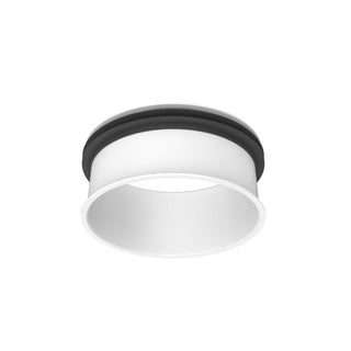 6in cylinder flushmount - Trim White