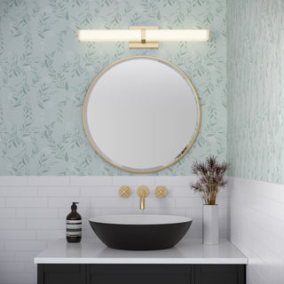 Tron 24" Bathroom Vanity LED Bath Bar - Modern Gold