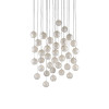 Finhorn 36-Light Round Multi-Drop Pendant