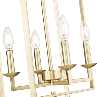 Nellis 4-Light Pendant light Modern Gold