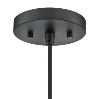 Khrisa 12.75" Wide 1-Light Pendant - Matte Black