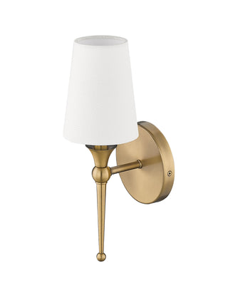 1-Light Wall Sconce Vintage Brass