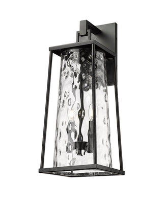 Dutton 2-Light Outdoor Wall Sconce Powder Coated Black
