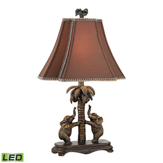 Adamslane 24'' High 1-Light Table Lamp - Bronze - Includes LED Bulb