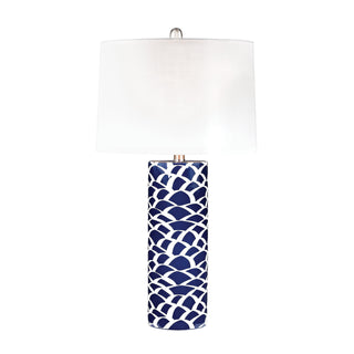 Scale Sketch 28'' High 1-Light Table Lamp - Navy