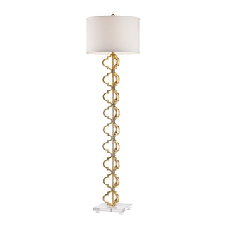 Castile 62'' Floor Lamp - Gold Leaf