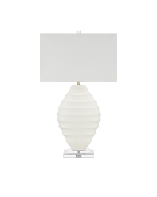 Abbeville White Table Lamp