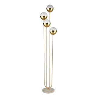 Haute Floreal 70'' High 4-Light Floor Lamp - Gold