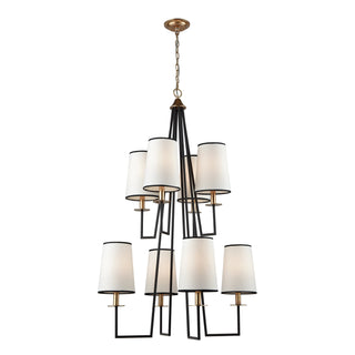 Nico 30'' Wide 8-Light Chandeliers - Oil Rubbed Bronze