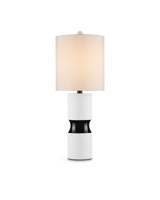 Althea Black & White Table Lamp