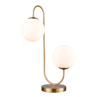 Moondance 22'' Table Lamp - Aged Brass