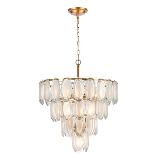 Curiosity 20'' Wide 8-Light Chandeliers - Aged Brass