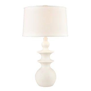 Depiction 32'' Table Lamp - Matte White