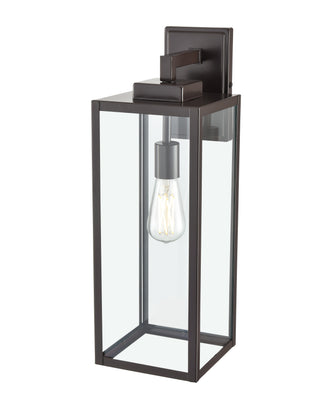 1-Light Outdoor Wall Sconce - Powder Coated Bronze