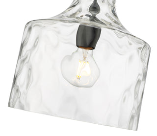 Santorini 1-Light Pendant Light Matte Black