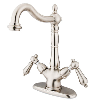 Heritage Vessel Faucet in Brushed Nickel