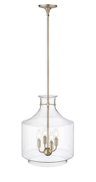 Mahannah 4-Light Pendant Light Modern Gold