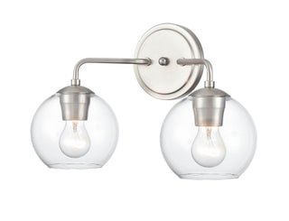 2-Light Vanity Brushed Nickel