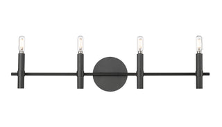 Skyva 6" High 4-Light Vanity - Matte Black
