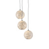 Finhorn 3-Light Round Multi-Drop Pendant