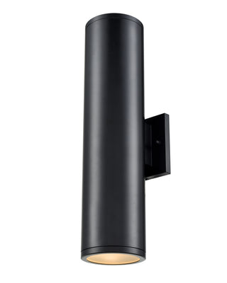 Vegas 2-Light Outdoor Wall Sconce Powder Coated Black