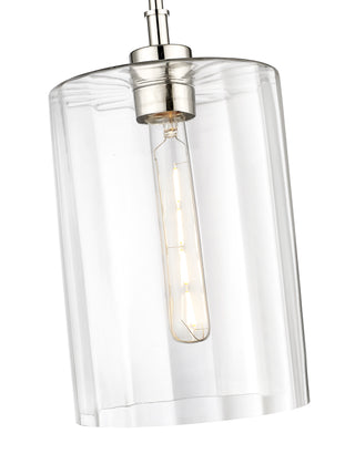 Chastine 1-Light Pendant Light Polished Nickel