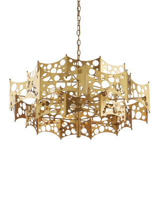 Emmental Gold Chandelier