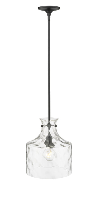 Santorini 1-Light Pendant Light Matte Black