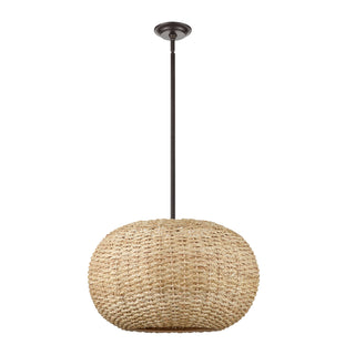 Bemo 3-Light Pendant Light Oiled Bronze