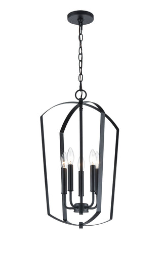 Ivey Lake 5-Light Pendant light Matte Black