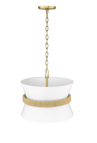 Kimbry 3-Light Pendant light Vintage Brass
