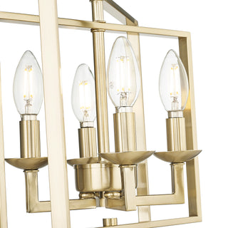 Nellis 4-Light Pendant light Modern Gold