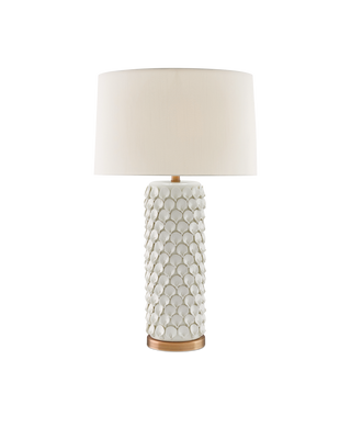 Calla Lily White Table Lamp