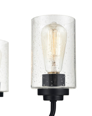Moven 3-Light Chandelier Ceiling - Matte Black