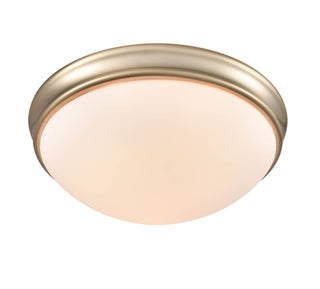 3-Light Flushmount Ceiling Light Modern Gold
