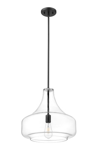 Madelynn 1-Light Pendant light Matte Black