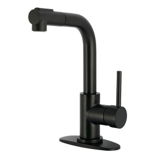 Concord Bar Prep Faucet in Matte Black