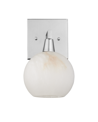 Bombelles Nickel Bath Wall Sconce