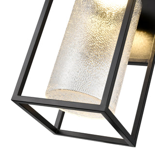 Outdoor Wall Sconce LED Powder Coated Black
