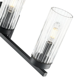 Iversen 29.75" Wide 4-Light Vanity - Matte Black
