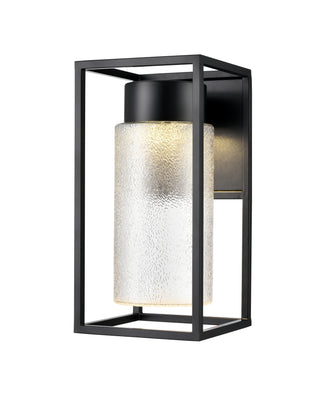 Outdoor Wall Sconce LED Powder Coated Black
