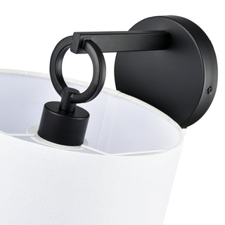 Braxstan 1-Light Wall Sconce Matte Black